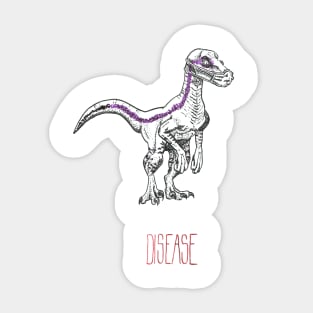 Ill raptor Sticker